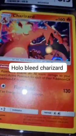 Charizard 3/70 HOLO BLEED CGC 8.5 Pokemon card psa english Dragon Majesty rare - Image 2