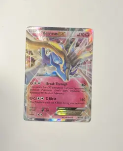 Pokemon Shiny Xerneas EX XY149 Holo Black Star Promo NM - Image 1