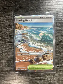 Pokemon TCG Surfing Beach Chaos Rising Ultra Rare 114/086 NM Near Mint Holo - Image 1
