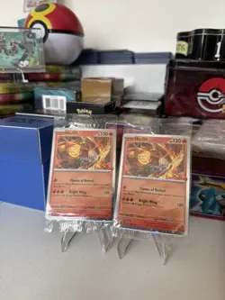 (2) Ho-Oh 010/086 Galaxy GameStop Promo Stamped Sealed - Pokemon Chaos Rising - Image 1