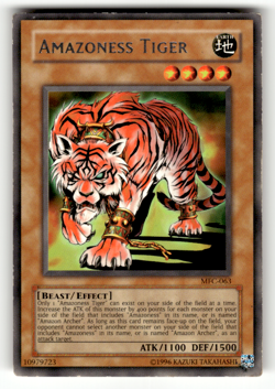 Amazoness Tiger MFC-063 Rare Magician's Force LP - Image 1