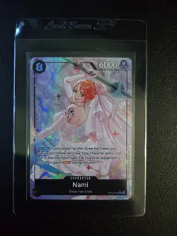 Nami OP15-086 SR ALT ART Adventure on KAMI’s Island ONE PIECE Card ENGLISH OP15 - Image 1