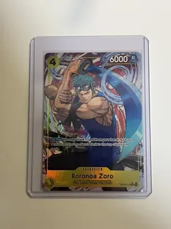 Roronoa Zoro OP15-113 Alt Art SR 🔥 One Piece TCG PRE RELEASE NM - Image 1