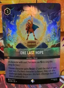 Disney Lorcana: Fabled One Last Hope 222/204 - Epic Holo - Image 1