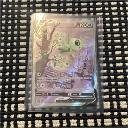 Pokemon TCG Celebi V Full Art Ultra Rare Holo Grass Pokemon Card 245/264 190 HP - Image 1