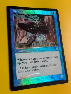 Aphetto Runecaster. Wizard MTG Card.Scourge. Old Border FOIL. - Image 4