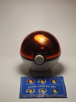 Pokemon Pikachu 23K Gold Plated Trading Card inc/ ball, Partial box - Image 5