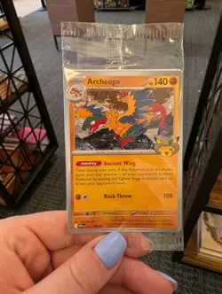 Pokemon Field Museum Archeops Fossil Promo Card - Sealed & In Hand! - Image 1