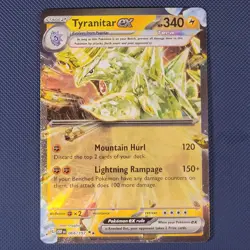 Tyranitar ex 66/197 - Obsidian Flames - Rare Holo Pokemon Card - NM - Image 1