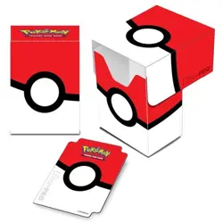 Ultra-Pro Pokemon Poke-Ball Design Top-Loading Deck Box (Holds 80 Cards) 2025 - Image 1
