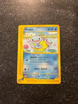 Wooper 117/147 Aquapolis 2002 Pokemon Card Non-Holo WOTC Scans Included - Image 3