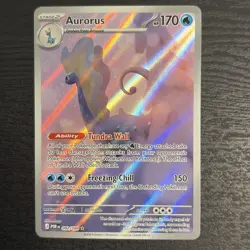 Aurorus 092/088 Holo Illustration Rare Perfect Order Pokemon Card Near Mint NM - Image 3