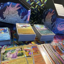 NM Pokemon Card Lot 475 Bulk Chaos Rising 35 Holos / 90 Reverse / 350 Non Holos - Image 3