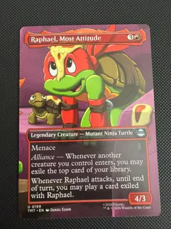 Raphael, Most Attitude (Borderless) Teenage Mutant Ninja Turtles Regular - Image 1