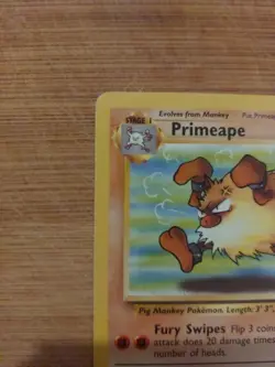 43/64 Primeape - Jungle - 1999 - Uncommon - Vintage - Pokemon Card TCG - Image 3