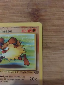 43/64 Primeape - Jungle - 1999 - Uncommon - Vintage - Pokemon Card TCG - Image 4