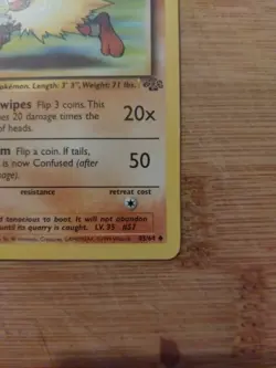43/64 Primeape - Jungle - 1999 - Uncommon - Vintage - Pokemon Card TCG - Image 5