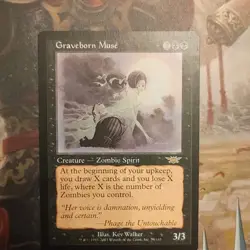 Wizards of the Coast MTG Graveborn Muse Legions - Image 1