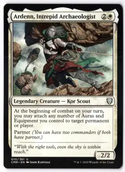 Ardenn, Intrepid Archaeologist CMR 10 Magic: The Gathering UC NM - Image 1