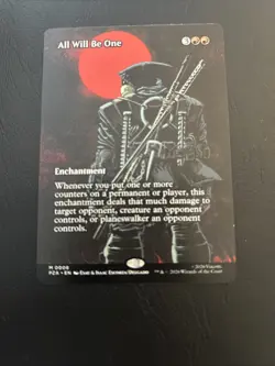 MTG All Will Be One (Borderless) Teenage Mutant Ninja Turtles FOIL M0008 - Image 1