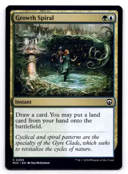 Growth Spiral NM Commander: Modern Horizons 3 0265 MTG Regular - Image 1
