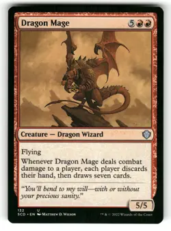 Dragon Mage NM Starter Commander Decks 132 MTG Regular Uncommon - Image 1