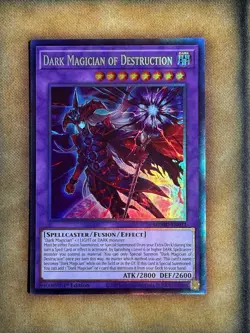 Yugioh Dark Magician of Destruction MZMU-EN011 Collector's Rare 1st Ed NM - Image 1