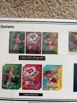 Bandai One Piece Card Game Learn Together Deck Set Kit 2023 Luffy Zoro Nami - Image 4