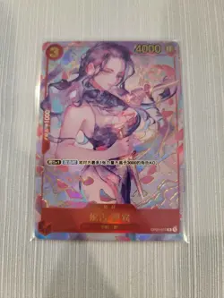 One Piece TCG Card Game Chinese Robin OP01-017 R Exclusive 1st Anniversary Alt - Image 1