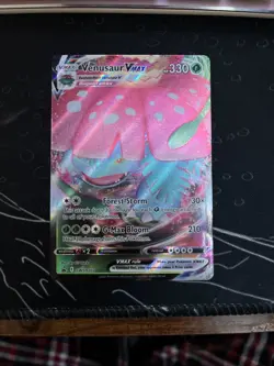 Venusaur VMAX SWSH102 SWSH: Sword & Shield Promo Cards Holo - Image 1