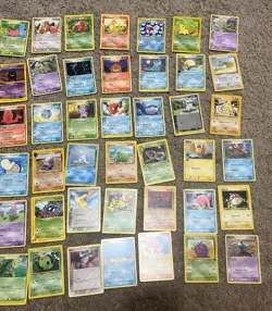 pokemon card lot reserved 168 non holo + 3 holo - Image 3