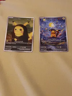 2- Pokemon X Van Gogh - Custom Pokemon Fan Art Cards - Image 1