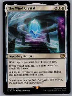 The Wind Crystal - Final Fantasy (FIN) - MTG Rare #43 Regular Card - Image 1