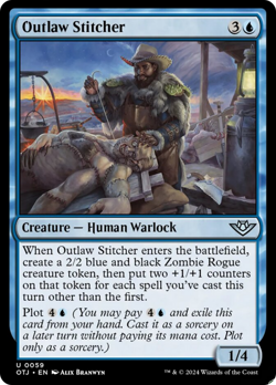 Outlaw Stitcher [Outlaws of Thunder Junction] Magic MTG - Image 1