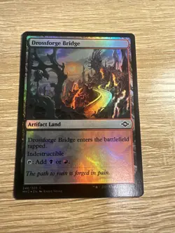 Drossforge Bridge (Foil) Modern Horizons 2 - Magic MTG NM - Image 1