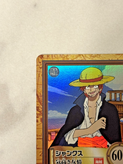 1999 Bandai One Piece Carddass Hyper Battle C14 Shanks Japanese - Image 2