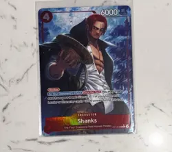 OP12-008 (Legacy Of The Master) Shanks Rare ALTERNATIVE ART (One Piece TCG) - Image 3