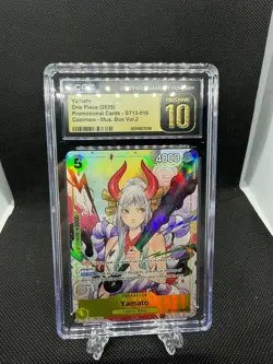 2025 Yamato Illustration Box Vol. 2 #016 ST13-016 One Piece Foil CGC Pristine 10 - Image 1