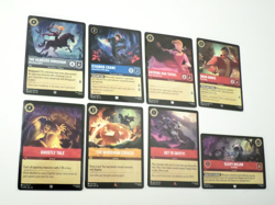 Disney Lorcana Theme Lot - The Legend Of Sleepy Hollow Theme Lot Of 8 Cards - Image 1