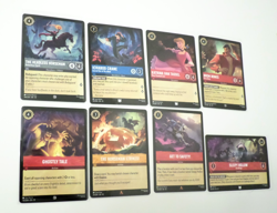 Disney Lorcana Theme Lot - The Legend Of Sleepy Hollow Theme Lot Of 8 Cards - Image 2