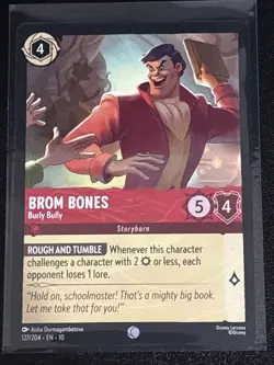 Disney Lorcana The Legend of Sleepy Hollow Theme 5 Card Lot Brom Bones/Headless - Image 5
