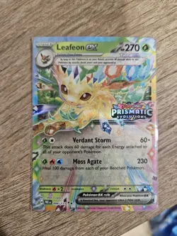 Leafeon ex - (Prismatic Evolutions Stamp) 006/131 Miscellaneous Cards & Products - Image 1