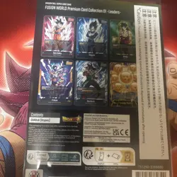 Dragon Ball Super TCG Fusion World Premium Card Collection 01 Leaders English - Image 2