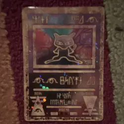 Ancient Mewtwo Mewtwo Promo Cards Promo Rarity Holo Pokemon TCG Trading Card DMG - Image 1