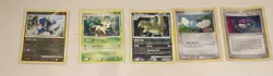 Pokemon Holo And Holo Stamped Lot, 2007-2009, 5 Cards Total, See Photos - Image 1