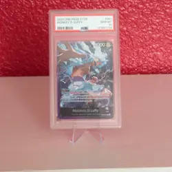 PSA 10 Monkey D Luffy #061 2025 One Piece ST26 GEM MINT Leader Card Slab - Image 1