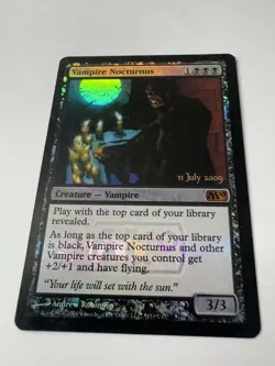 Magic MTG Prerelease Cards Vampire Nocturnus #118/249 Promo Foil TCG CCG M10 - Image 1