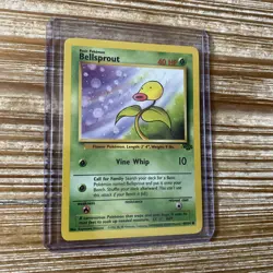 Pokemon Card Bellsprout 49/64 Jungle Unlimited WOTC Common LP-NM - Image 1