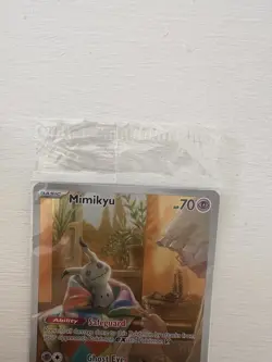 Pokemon TCG Mimikyu Scarlet & Violet Promo Sealed 75 Card - Image 2