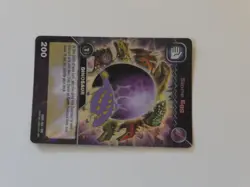 DKME 004/006 STONE EGG Dinosaur King Colossal Rare Trading Card 2009 - Image 2